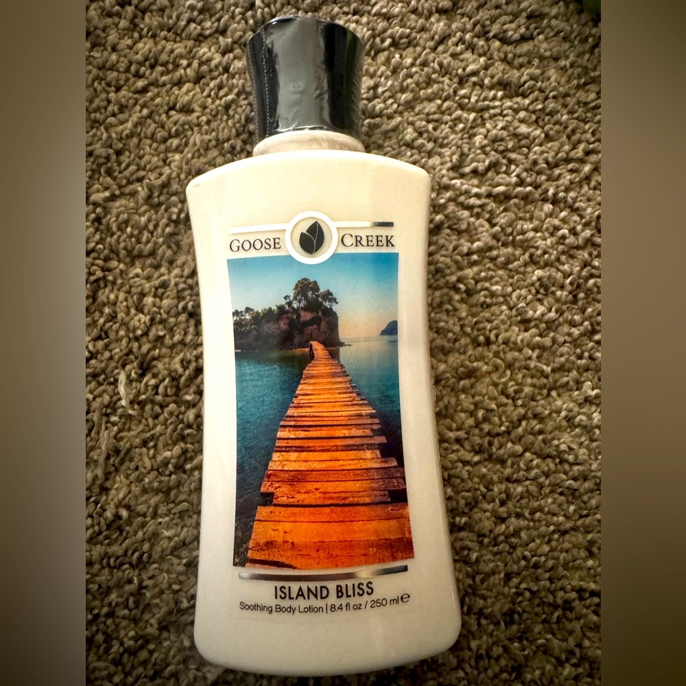 Island bliss body lotion from goose creek